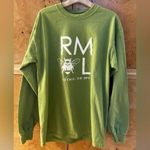 Men’s Long Sleeve T-Shirt 2011 “Rocky Mountain Biological Laboratory” Size M